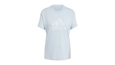 Pre-owned Adidas Originals Women's Future Icons Winners 3.0 T-shirt In Wonder Blue Mel