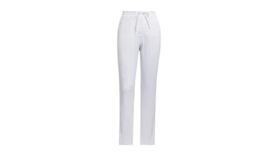 Pre-owned Adidas Originals Women's Goto Knit Pants In White