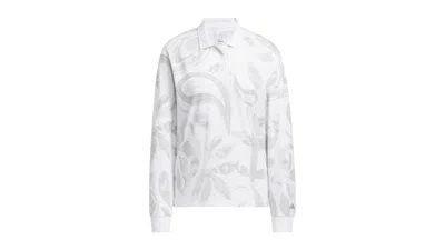 Pre-owned Adidas Originals Women's Goto Polo Shirt In White