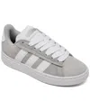 Adidas Originals Women's Grand Court Alpha 00s Casual Sneakers From Finish Line In Grey,white