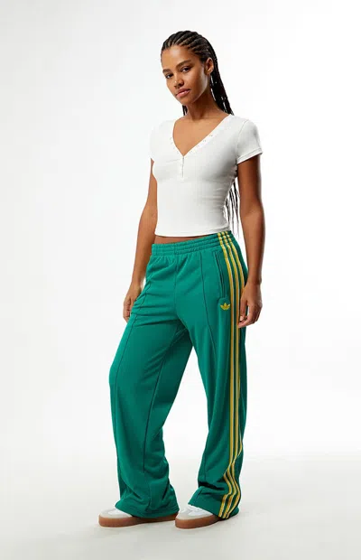 Adidas Originals Women's Green Firebird Loose Track Pants