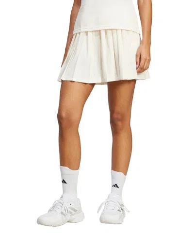 Adidas Originals Women's Heritage Tennis Classic Skirt In Chalk White