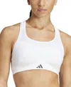 Adidas Originals Adidas Women's Tlrd Impact Training High Support Sports Bra In White