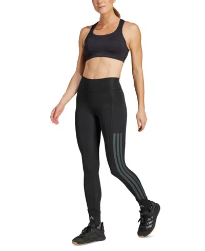 Adidas Originals Women's High-support Impact Training Sports Bra In Black
