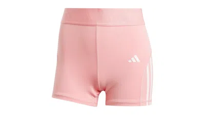 Pre-owned Adidas Originals Women's Hyperglam 3inch Leggings In Semi Pink Spark/white
