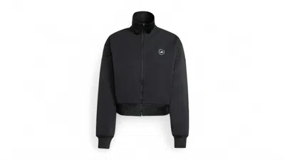Pre-owned Adidas Originals Women's Knitted Track Top In Black