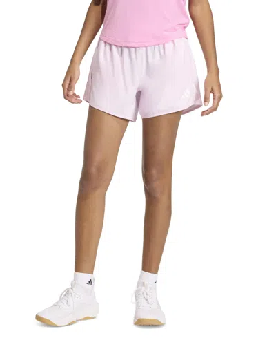 Adidas Originals Women's Mid-rise Workout Flex Woven Shorts In White
