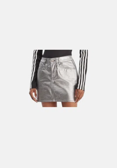 Adidas Originals Women's Miniskirt  Kd2899 In Silver