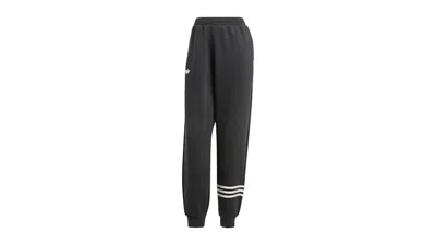 Pre-owned Adidas Originals Women's Neuclassics Sweat Tracksuit Bottoms In Black/cloud White