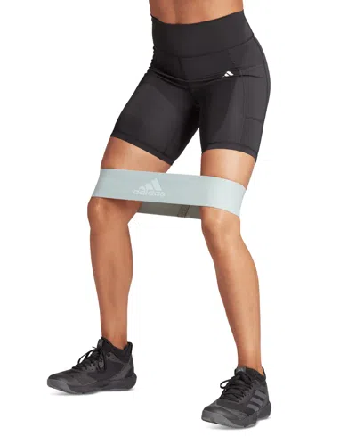 Adidas Originals Women's Optime Stash High-rise Bike Shorts In Black