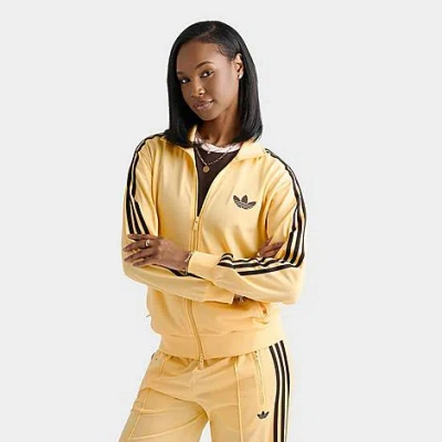 Adidas Originals Firebird Track Top In Yellow
