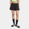 Adidas Originals Adidas Adicolor Interlock 3-stripe Miniskirt In Black