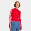 Adidas Originals Women's Originals Adicolor 3-stripes Slim Knit Track Top In Multi