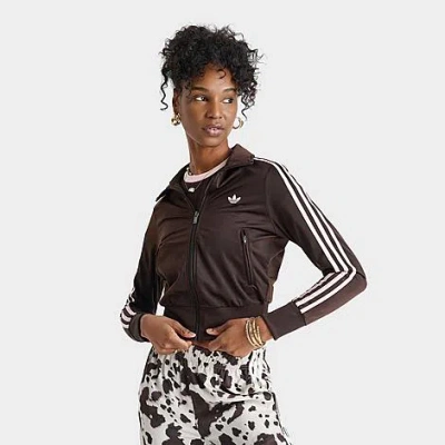 Adidas Originals Women's Originals Adicolor Classics Firebird Lifestyle Track Pants Size: Large In Brown