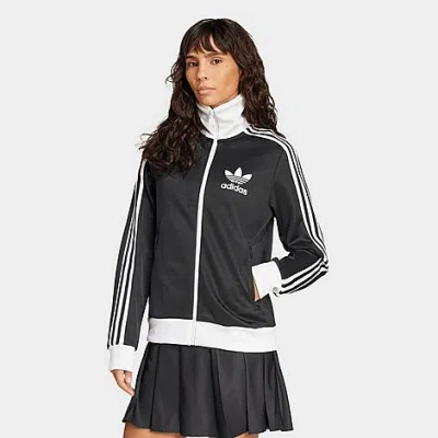 Adidas Originals Women's Originals Beckenbauer Classic Track Top Jacket In Black