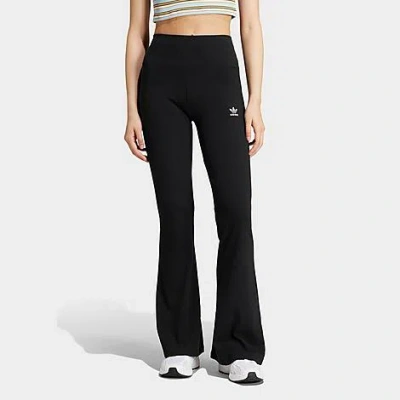 ADIDAS ORIGINALS WOMEN'S ORIGINALS ESSENTIALS RIB FLARED LEGGINGS