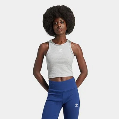 ADIDAS ORIGINALS WOMEN'S ORIGINALS ESSENTIALS RIBBED TANK TOP