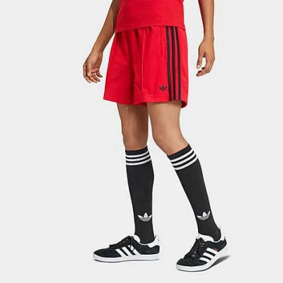 Adidas Originals Women's Originals Firebird Classic Shorts In Red