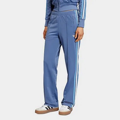 Adidas Originals Firebird Recycled Polyester Track Pants In Blue