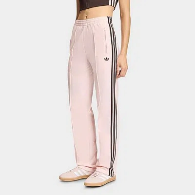 Adidas Originals Firebird Wide-leg Track Pants In Pink