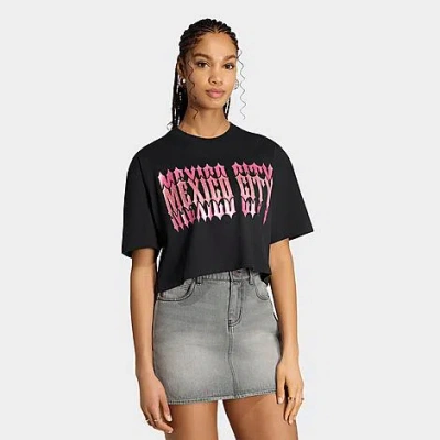 Adidas Originals Women's Originals World Cup 26 Host City Mexico City T-shirt In Black