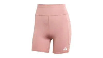 Pre-owned Adidas Originals Women's Own The Run Short Leggings In Warm Clay
