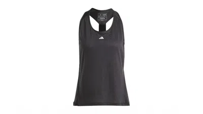 Pre-owned Adidas Originals Women's Power Aeroready Tank Top In Black/white