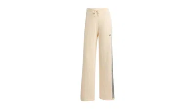 Pre-owned Adidas Originals Women's Premium Crochet Track Pant In Wonder White
