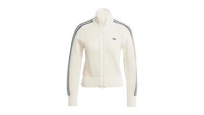 Pre-owned Adidas Originals Women's Premium Crochet Track Top (asia Sizing) In Wonder White