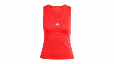 Pre-owned Adidas Originals Women's Pro Climacool Ytank Top In Semi Lucid Red