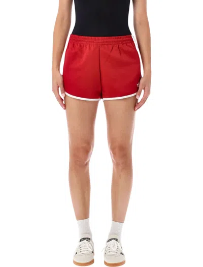 Adidas Originals Women's Retro Athletic Shorts In Red White