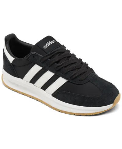 Adidas Originals Women's Run 72 Casual Sneakers From Finish Line In Black,white