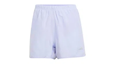Pre-owned Adidas Originals Women's Run It Shorts In Violet Tone In Purple