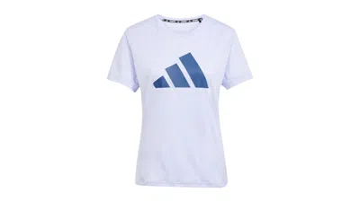 Pre-owned Adidas Originals Women's Run It T-shirt In Violet Tone