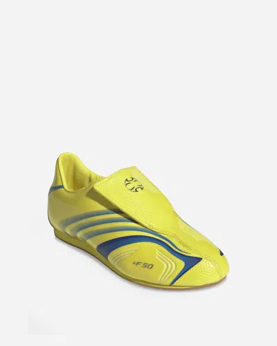 Adidas Originals Women S Taekwondo F50 Sneakers Bright In Yellow