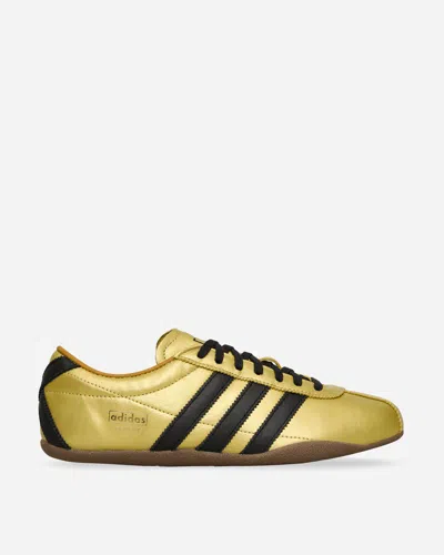 ADIDAS ORIGINALS WOMEN S TOKYO SNEAKERS GOLD METALLIC / CORE BLACK