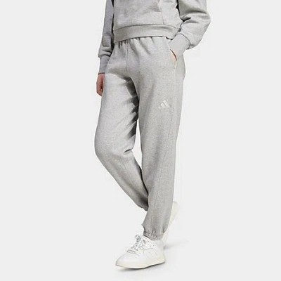 Adidas Originals Women's Sportswear All Szn Fleece Loose Pants In Gray