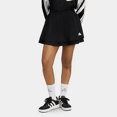 Adidas Originals Women's Sportswear House Of Tiro Skirt In Black