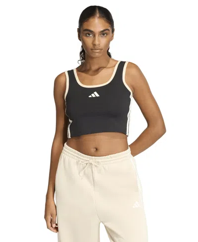 Adidas Originals Women's Stadium Sportswear Tank Top In Black