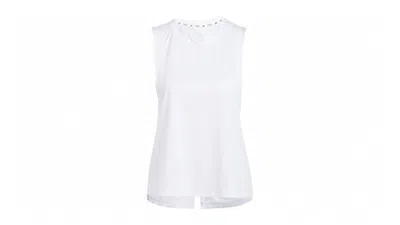 Pre-owned Adidas Originals Women's Studio Tank Top In White/grey Two