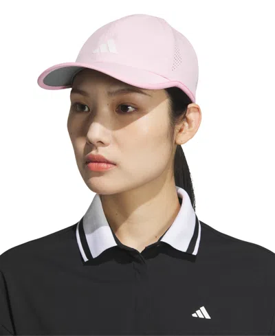 Adidas Originals Women's Superlite 3 Stripe Adjustable Hat In Pink