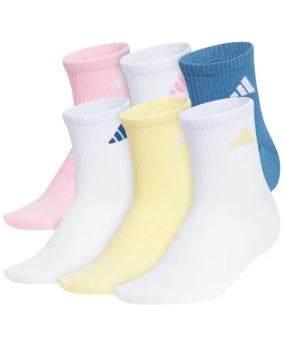 Adidas Originals Women's Superlite 3.0 Quarter Socks, 6-pack In Multi
