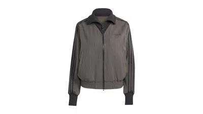 Pre-owned Adidas Originals Women's Tailored Tracksuit Track Top In Shadow Olive In Green