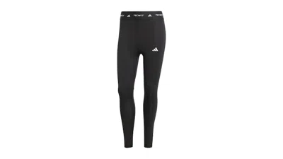 Pre-owned Adidas Originals Women's Techfit 7/8 Leggings In Black