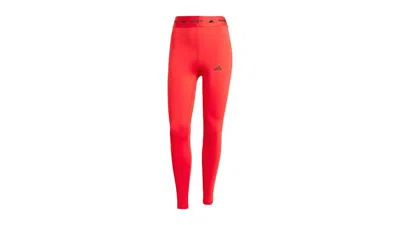 Pre-owned Adidas Originals Women's Techfit 7/8 Leggings In Pure Ruby