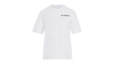 Pre-owned Adidas Originals Women's Terrex Climacool T-shirt In White