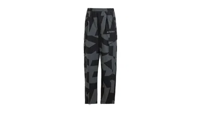Pre-owned Adidas Originals Women's Terrex Xploric Cargo Pant Joggers Printed In Black/carbon