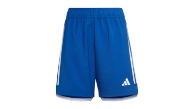 Pre-owned Adidas Originals Women's Tiro 23 Competition Match Shorts In Royal Blue/white In Multi