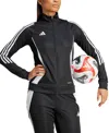 Adidas Originals Adidas Women's Tiro 21 Track Jacket In Black,white