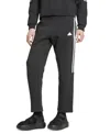 Adidas Originals Adidas Tiro 3-stripes Wide Leg Pants In Black